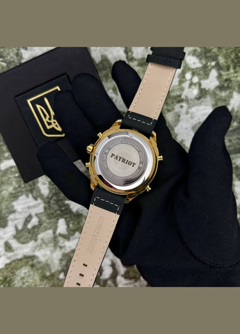 Годинник наручний 017GDBK Тризуб золото Gold-Black. Patriot (324048370)