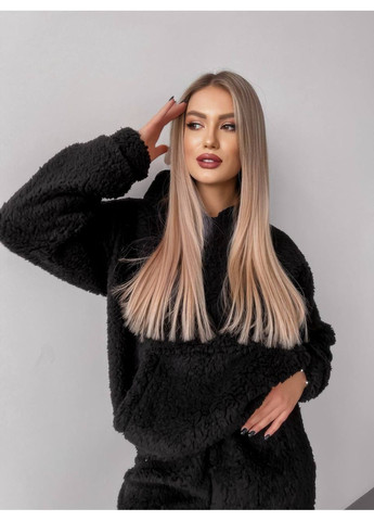 Теплый костюм «Teдди» 🧸 кофта с капюшоном и карманом кенгуру No Brand (369249483)