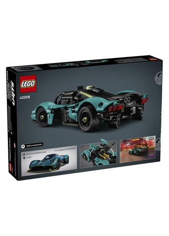 Конструктор Technic - Aston Martin Valkyrie, 707 деталей колір різнокольоровий ЦБ-00283682 Lego (355183516)