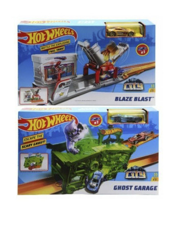 Ігровий набір-трансформер "Пригоди в місті" колір різнокольоровий CB-00287942 Hot Wheels (369621355)