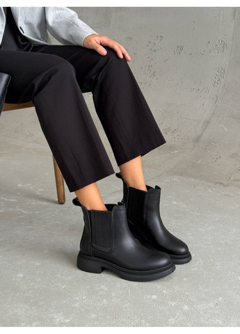 Осенние премиальные кожаные челси с анатомической колодкой Helen