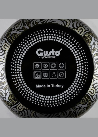 Кастрюля Лунный свет Premium GTT-222-М 22 см, 5,1 л (96320) Gusto (302802668)