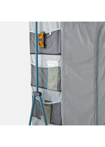 Складна Шафа Для Кемпінгу Пікніка 147 х 100 х 55 см Сірий Quechua (373292267)
