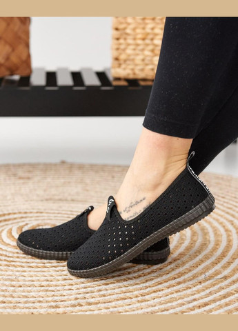 чорного кольору з текстилю Gipanis Сліпони жіночі (346415867)