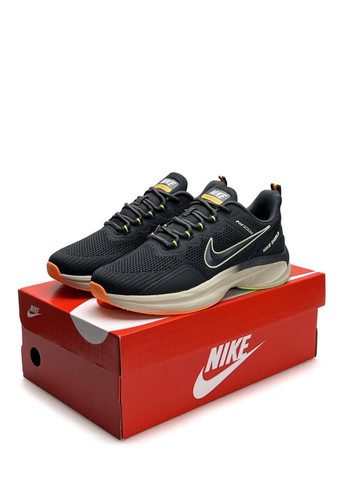 Темно-сірі Осінні кросівки чоловічі nike No Brand Air Zoom Pegasus Grey Beige