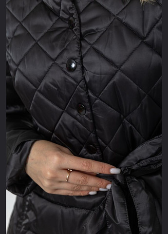 Черная демисезонная куртка женская демисезонная, цвет черный, Ager