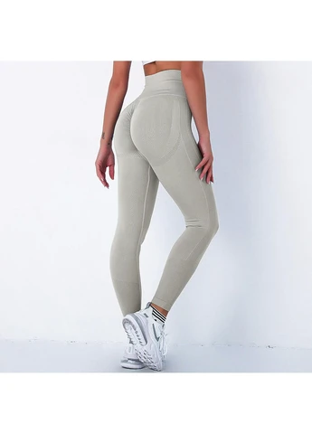 Легінси жіночі спортивні 10924 M сірі Fashion (294067313)
