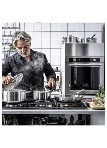 Сковорода Wok MSS 28 см 3,5 л с крышкой (CC003254-001) KitchenAid Wok MSS 28 см 3, 5 л з кришкою (397803596)