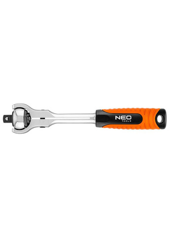 Ключтріскачка 08-546 (1/2", 72 зубця, 360 °) обертаюча головка (22929) Neo Tools (294335525)