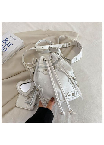 Жіноча сумка-мішок 10611 крос-боді з дзеркалом No Brand (349442150)