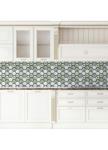 Декоративная ПВХ плитка на самоклейке 280х300х5мм Соты, цена за 1 шт. (СПП-502) SW-00000666 Sticker Wall (360920411)