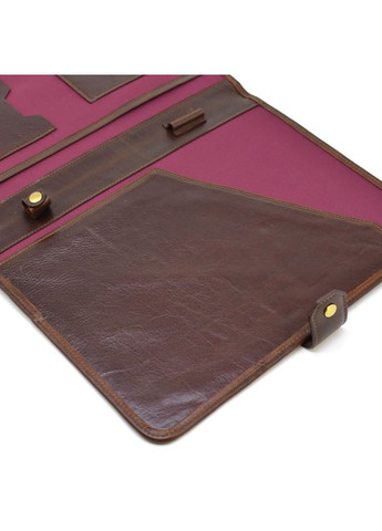 Шкіряна папка портфоліо відкритого типу з хлястиком формату А5 А4 GC-2141-4lx TARWA (300171316)
