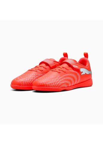 Красные футбольные бутсы future 9 play velcro it red 108923-01 Puma