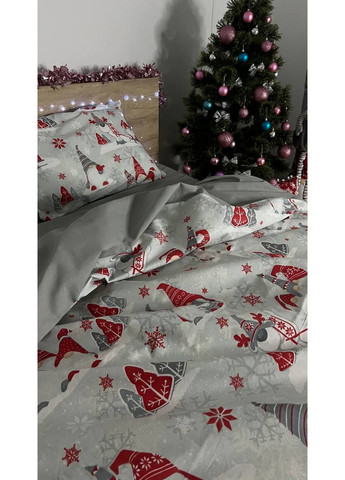 Постельное белье новогоднее двуспальное "гномы" Vishnya (368834862)