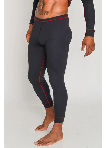 Комплект термобілизни для чоловіків ROCK,, повсякденний, чорний з червоним рядком Rough Radical (361115863)