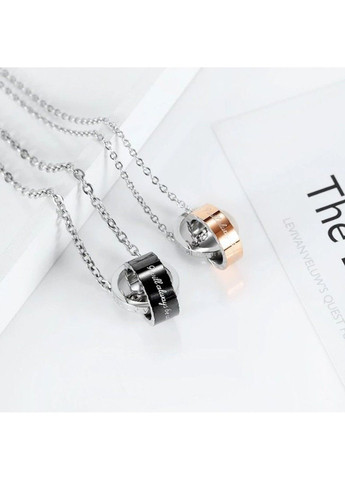 Парные кулоны с гравировкой из нержавеющей медицинской стали PP-068 No Brand (299340190)