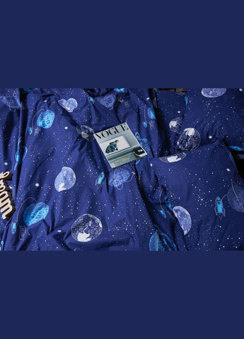 Комплект постільної білизни Бязь Gold Люкс «» King Size 220x240 наволочки 2х70х70 (MS-820004797) Moon&Star Planets (293147884)