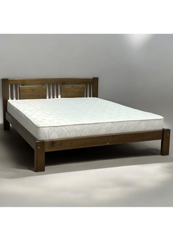 Двуспальная деревянная кровать дуб 160х200 Скіф Л-225 (369653916)