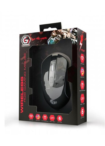 Миша бездротова MUSGW-6BL-01 Black Gembird (336956435)
