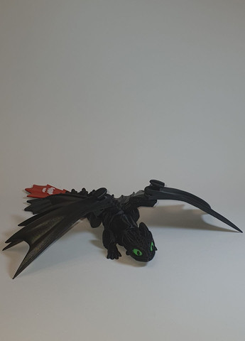 Іграшка-дракон «Беззубик» — фігурка з гнучкими крилами No Brand (356506597)