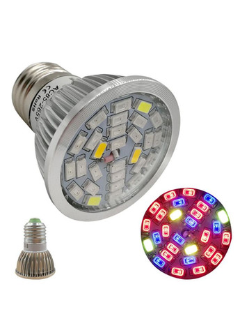 Светодиодная Фитолампа для растений GR-28 с проводом цоколем Greenhouse Full spectrum (371875558)