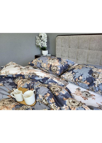 Постельное белье Глория, ранфорс Евро размер, наволочки 70/70 No Brand (364219630)