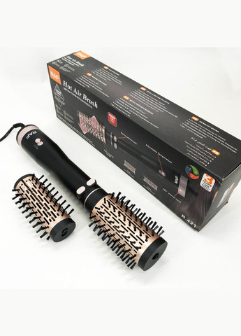 Фен браш стайлер с вращающейся насадкой R.421 электрическая расческа RAF (364664004)