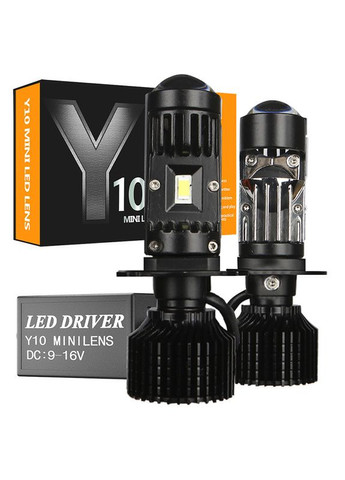 Автомобільна світлодіодна лампа A-Y10 H7 дальнього та ближнього світла 3 шт. DXZ (352012200)