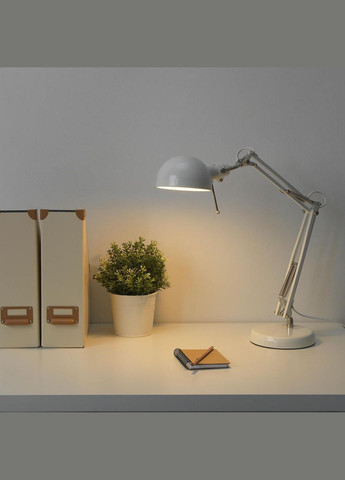 Настільна лампа ІКЕА FORSA Білий (30439117) IKEA (267898013)