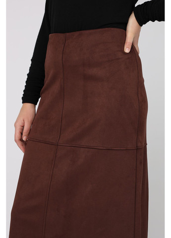 Спідниця трапеція жіноча колір темно-коричневий CB-00285479 Yuki (370268900)