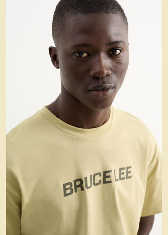 Зелена футболка з принтом C&A