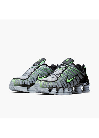 Сірі кросівки чоловічі shox tl grey Nike