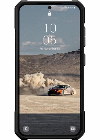 Чохол-накладка Monarch для Samsung Galaxy S23 Carbon Fiber (214120114242) Urban Armor Gear (341487262)