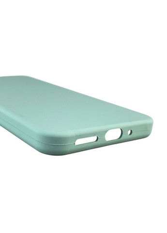 Чехол для POCO C65 силиконовый с микрофиброй нескользящий на сяоми поко с65 бирюзовый Xiaomi (366390679)