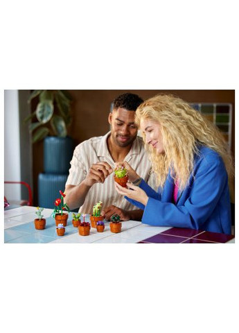 Конструктор (10329) Lego Icons Мініатюрні рослини 758 деталей (366521420)