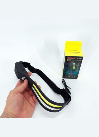 Налобный фонарь для автомеханика BL-W689-LM+2COB (white+red), Светодиодный фонарь CE-155 на лоб Bailong (351485941)