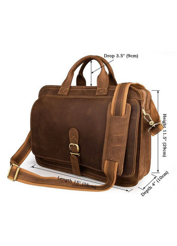 Чоловіча шкіряна сумка John McDee (315871208)