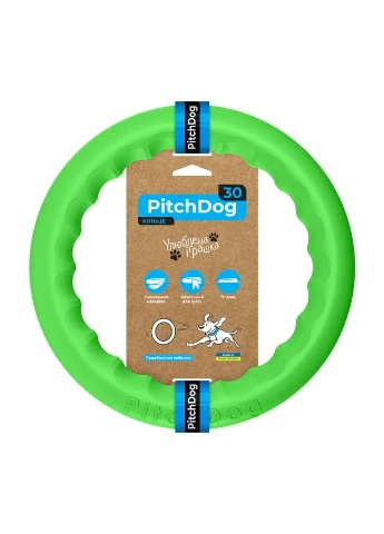 Кольцо для апортировки PitchDog30, диаметр, салатовый PitchDog (402469588)