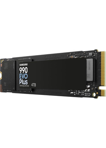 Накопитель SSD 4ТB 990 EVO Plus M.2 2280 PCIe 5.0 x2 NVMe V-NAND TLC (MZ-V9S4T0BW) Samsung (336959480)