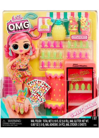 Ігровий набір Лол Магазин фруктів Пінкі Попс LOL Surprise OMG Sweet Nails Pinky Pops L.O.L. Surprise! (372012671)