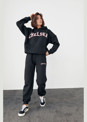 Женский спортивный костюм на флисе с принтом Chelsea Liton (296909049)