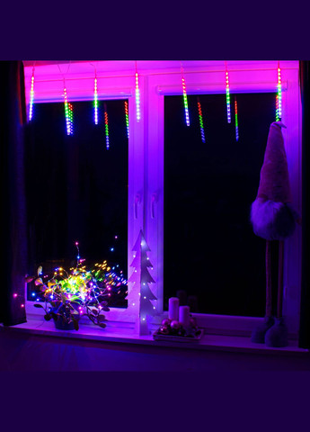 Гирлянда метеоритный дождь 3 м 144 LED Mix Springos CL1216 (344589225)