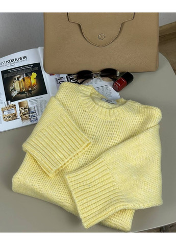 Желтый демисезонный свитер оверсайз — замер в описании DK/DL Мода без кордонів