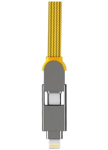 Дата кабель 6in1 inCharge XL 2.0m yellow (XLM03R) Rolling Square (391738382)