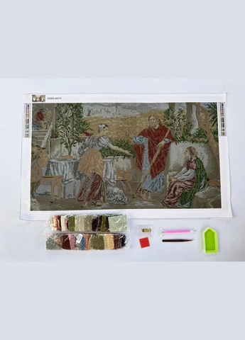 Алмазна мозаїка Ікона Ісус у Марти і Марії SS808 ColorArt (291161980)