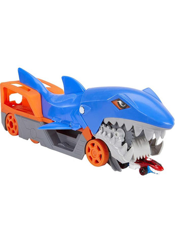 Вантажівка транспортер Хот Вілс Голодна акула / Акуляча паща. Shark Chomp Transporter Hot Wheels (365251368)