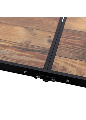 Розкладний стіл + 4 стільці кемпінговий набір для пікніка, риболовлі, відпочинку, туризму Коричневий JY-12060BR (A-034841) LUGI (354825537)