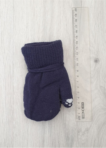 Зимові рукавички на хутрі для хлопчиків і дівчаток 2-4 роки No Brand (361665123)