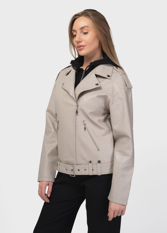 Бежева куртка-косуха жіноча h-200-10 бежева 345418 косуха Power