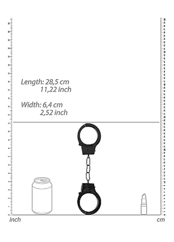 Наручники металеві Ouch! Beginner's Handcuffs Ouch! (311509606)